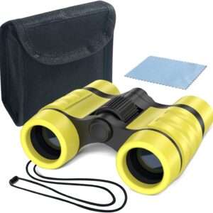 Binoculars for Kids Toy Gift for 3 4 5 6 7 8+ Year Old Boys Girls Kids Telescope Outdoor Toys for Sports and Outside Play Hiking, Bird Watching, Travel, Camping, Birthday Presents