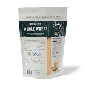 Whole Wheat Premium Panko - 9 oz - Natural Grocery & Gourmet Foods - Low Sodium, Vegan, Kosher Certified & Non GMO