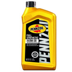 Pennzoil 0W-20 Gasoline Synthetic Motor Oil 1 qt - Total Qty: 66